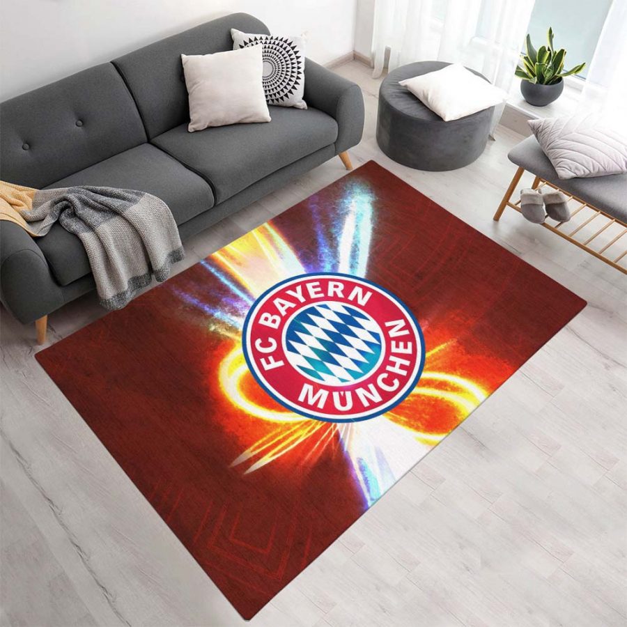 Bayern München Fußballverein Kunst Teppich – Bild 2