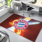Bayern München Fußballverein Kunst Teppich