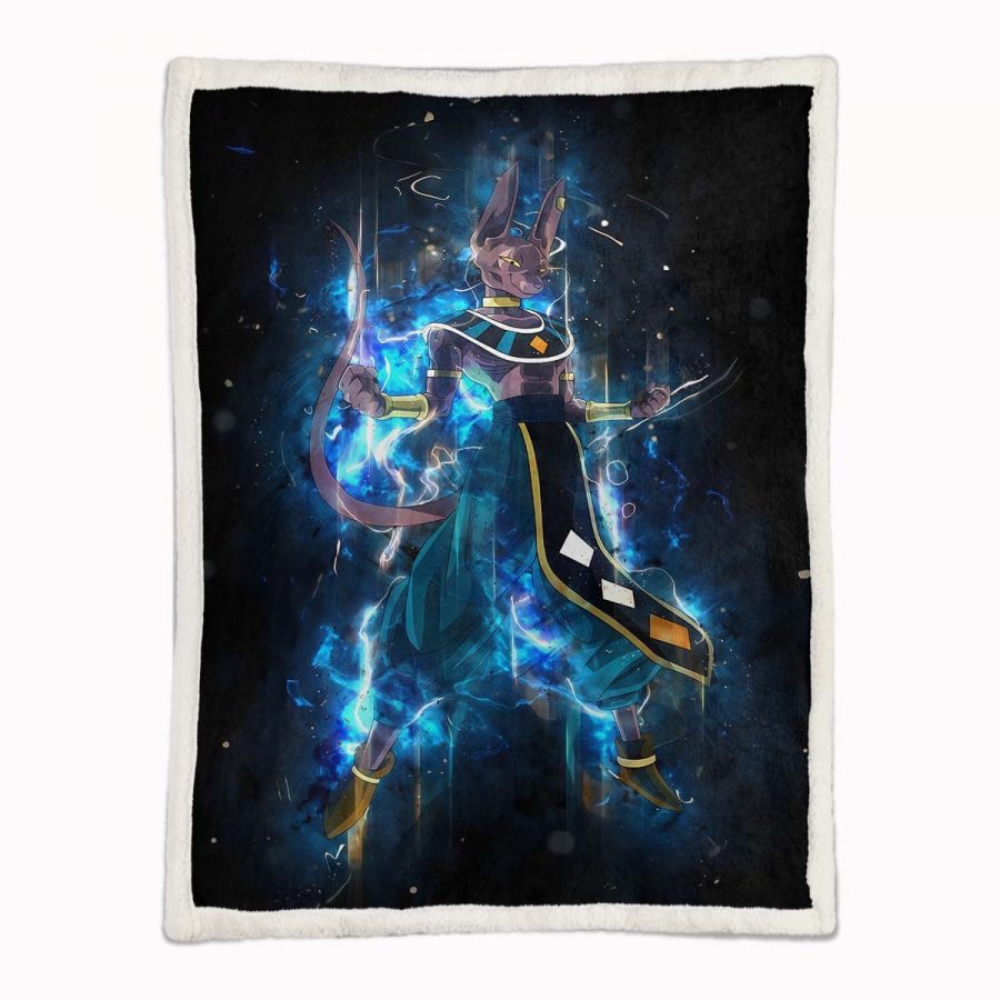 Dragon Ball Z - Beerus 01 Decke - Fleecedecke – Bild 2