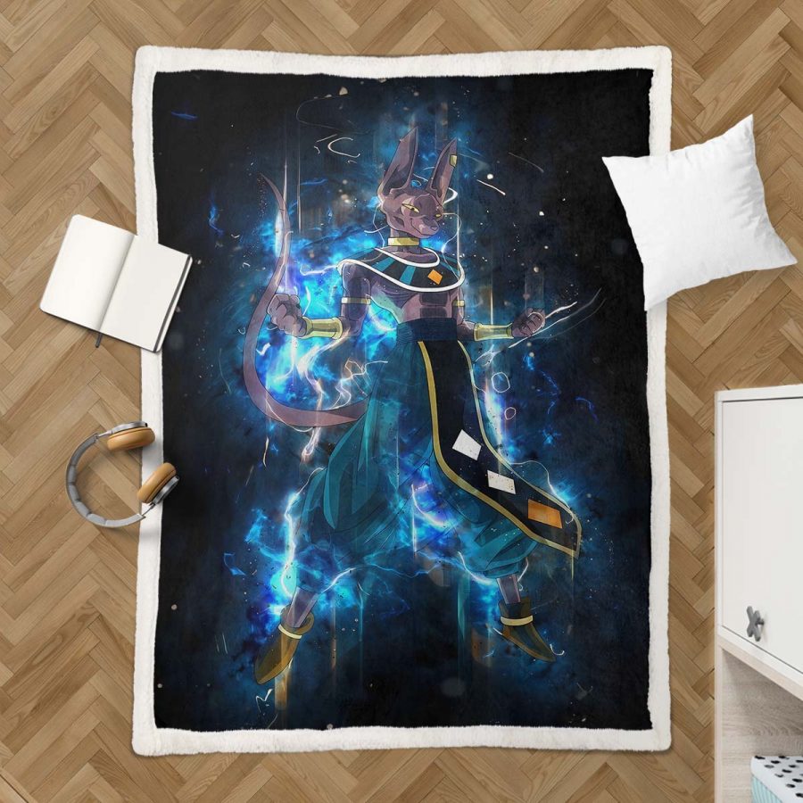 Dragon Ball Z - Beerus 01 Decke - Fleecedecke – Bild 3
