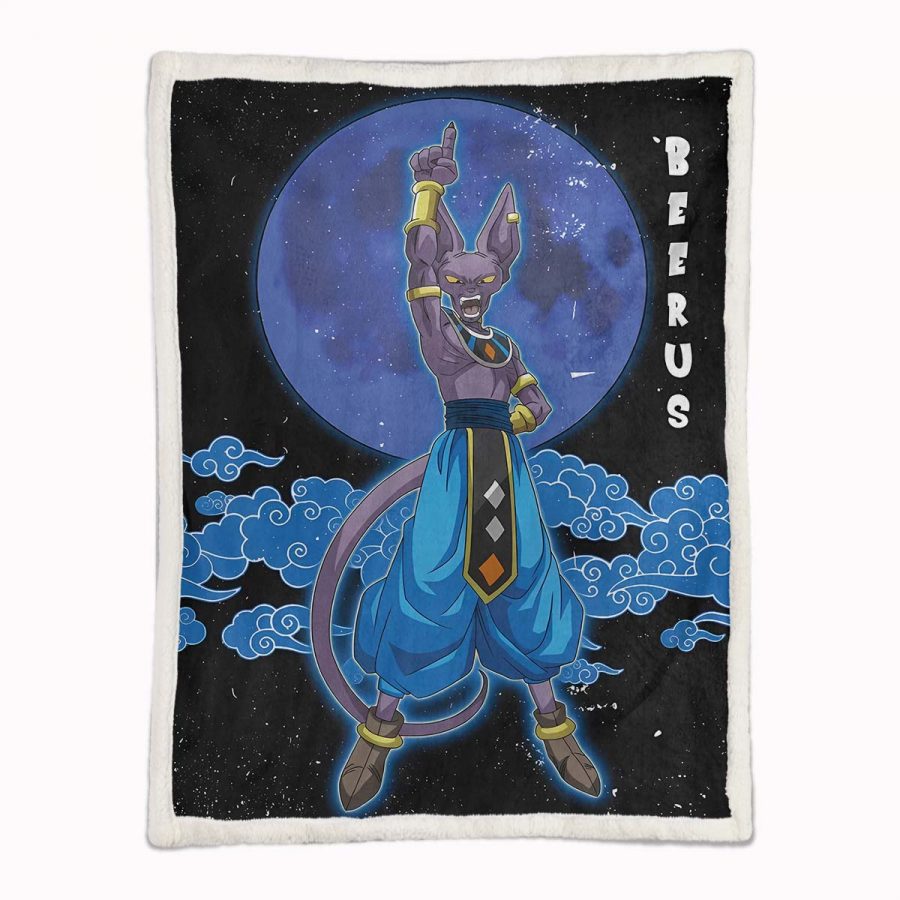 Dragon Ball Z - Beerus 02 Decke - Fleecedecke – Bild 2