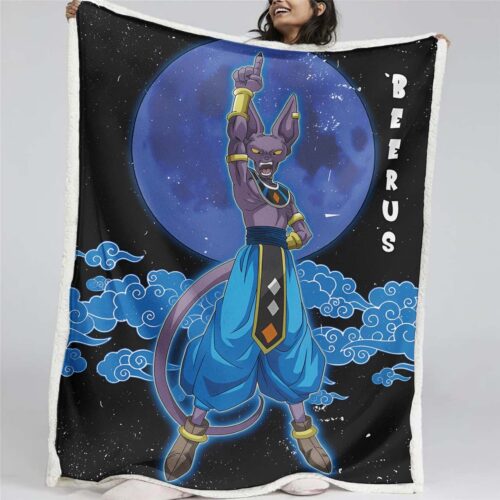 Dragon Ball Z - Beerus 02 Decke - Fleecedecke