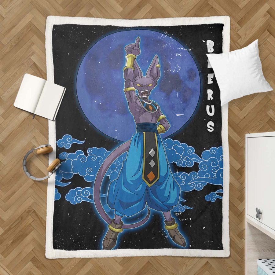 Dragon Ball Z - Beerus 02 Decke - Fleecedecke – Bild 3