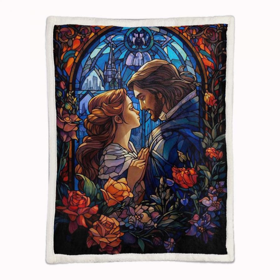 Bella Die Schöne und das Biest Decke - Fleecedecke – Bild 2
