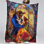 Bella Die Schöne und das Biest 3 Decke – Fleecedecke