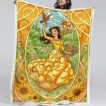 Bella Die Schöne und das Biest 7 Decke – Fleecedecke