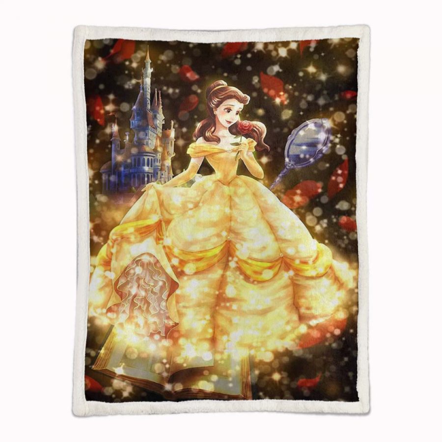 Bella Die Schöne und das Biest 9 Decke - Fleecedecke – Bild 2