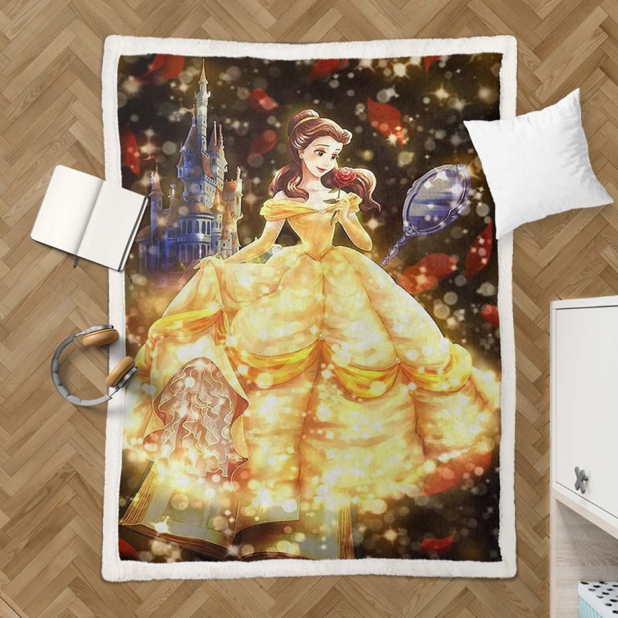 Bella Die Schöne und das Biest 9 Decke - Fleecedecke – Bild 3