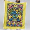 Bello Minions mit Banane Decke - Fleecedecke