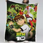 Ben 10 Alle Charaktere 08 Decke – Fleecedecke