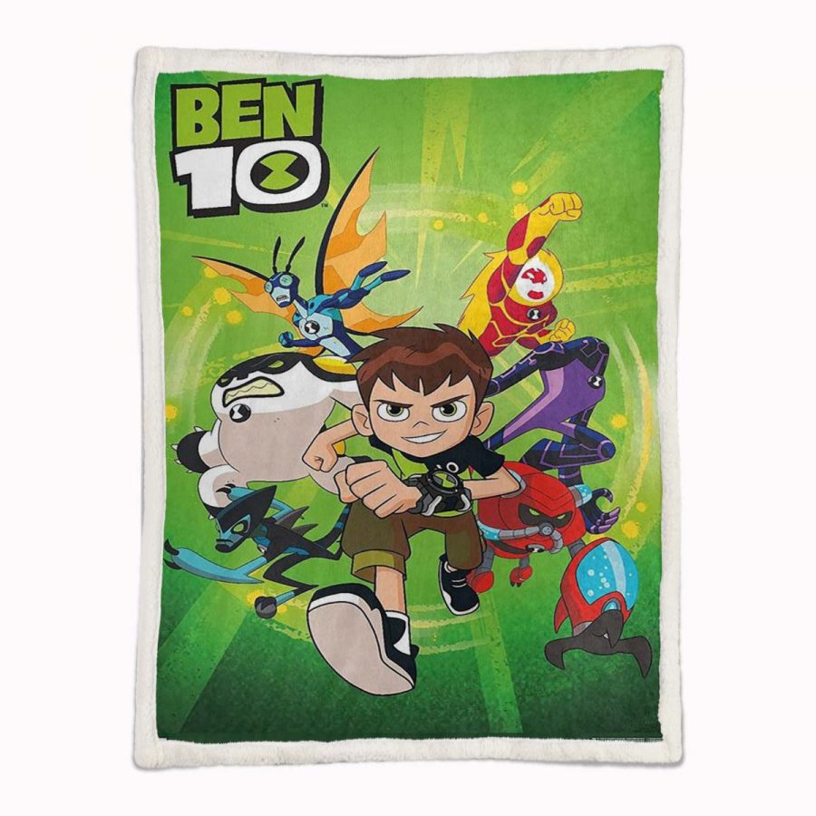 Ben 10 Alle Charaktere 11 Decke - Fleecedecke – Bild 2
