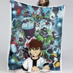 Ben 10 Alle Charaktere 12 Decke – Fleecedecke