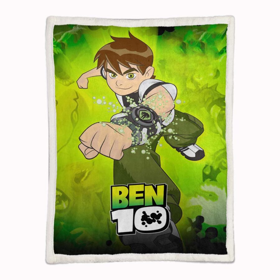 Ben 10 Ben Tennyson 05 Decke - Fleecedecke – Bild 2