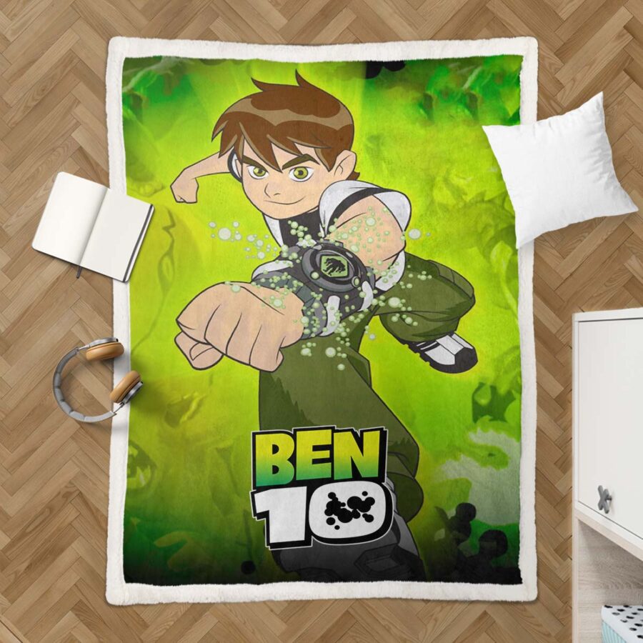 Ben 10 Ben Tennyson 05 Decke - Fleecedecke – Bild 3