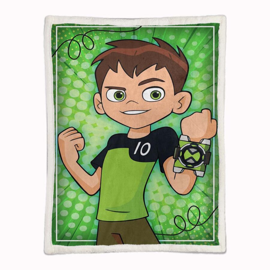 Ben 10 Ben Tennyson 07 Decke - Fleecedecke – Bild 2