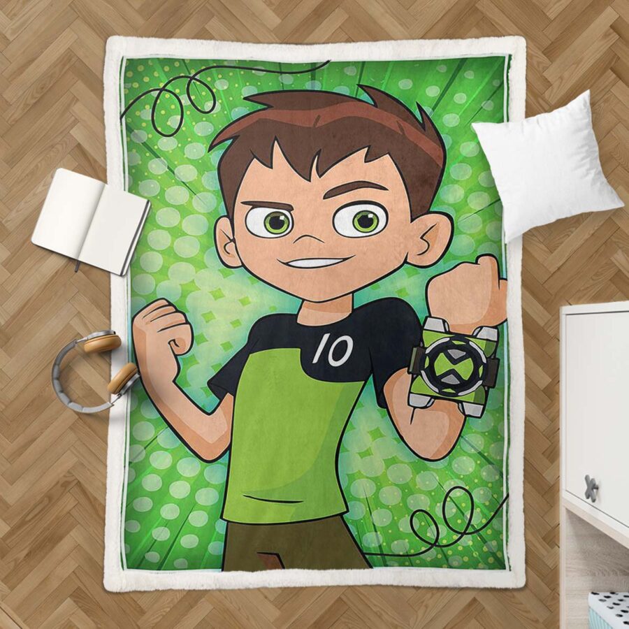 Ben 10 Ben Tennyson 07 Decke - Fleecedecke – Bild 3
