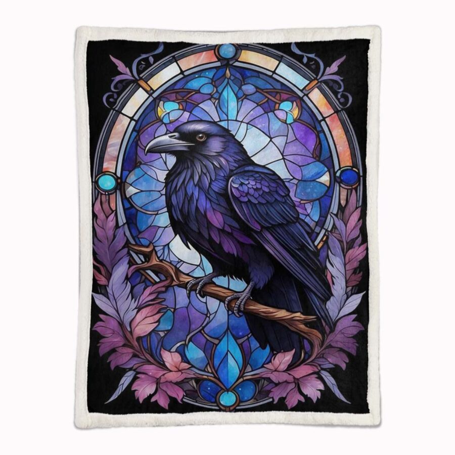 Vogel Diamant Malerei Decke - Fleecedecke – Bild 2