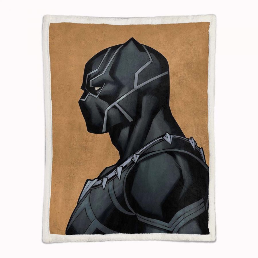 Black Panther - Marvel 02 Decke - Fleecedecke – Bild 2