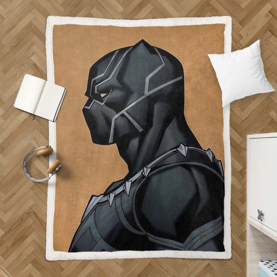 Black Panther - Marvel 02 Decke - Fleecedecke – Bild 3