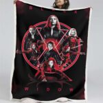 Black Widow Marvel 02 Decke – Fleecedecke