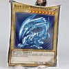 Blaue Augen, weißer Drache Decke - Fleecedecke