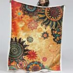 Böhmische Sonne Decke – Fleecedecke