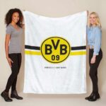 Borussia Dortmund BVB 018 Fleecedecke – Decke