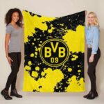Borussia Dortmund BVB 20 Fleecedecke – Decke
