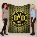 Borussia Dortmund BVB 23 Fleecedecke – Decke