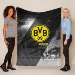 Borussia Dortmund BVB 24 Fleecedecke – Decke