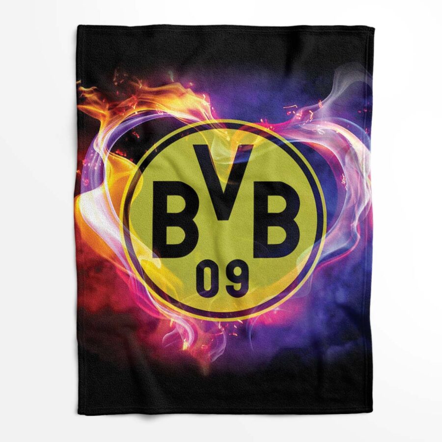Borussia Dortmund BVB 25 Fleecedecke - Decke – Bild 2
