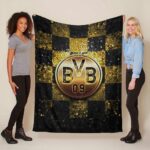 Borussia Dortmund BVB 26 Fleecedecke – Decke