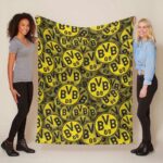 Borussia Dortmund BVB 27 Fleecedecke – Decke