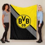 Borussia Dortmund BVB für Fans 01 Fleecedecke – Decke