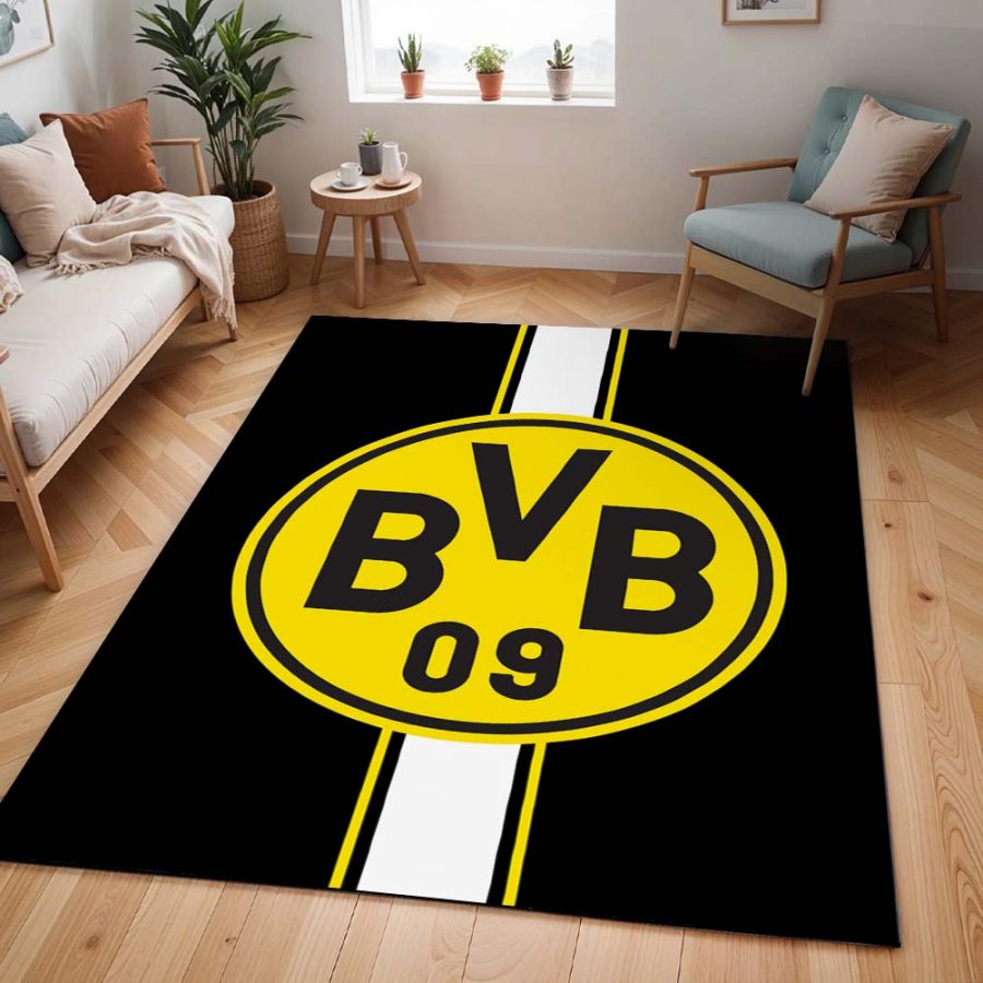 Borussia Dortmund BVB – einzigartiger Style für Fans Teppich – Bild 2
