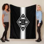 Borussia Mönchengladbach Kunst für Fan 21 Fleecedecke – Decke