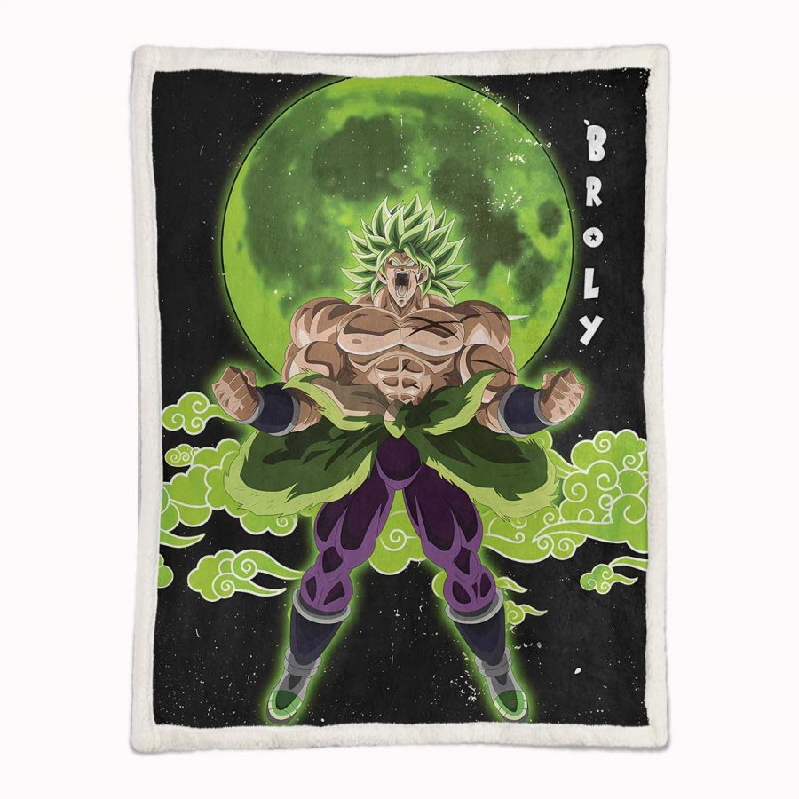 Broly Dragon Ball Z 02 Decke - Fleecedecke – Bild 2