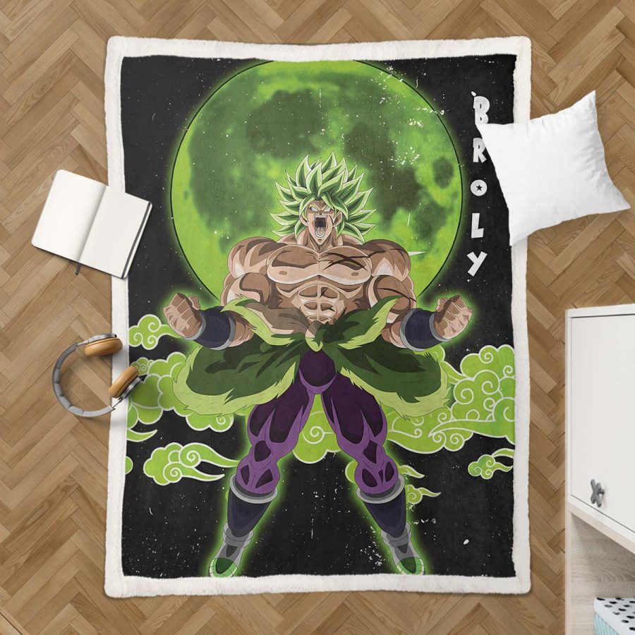 Broly Dragon Ball Z 02 Decke - Fleecedecke – Bild 3