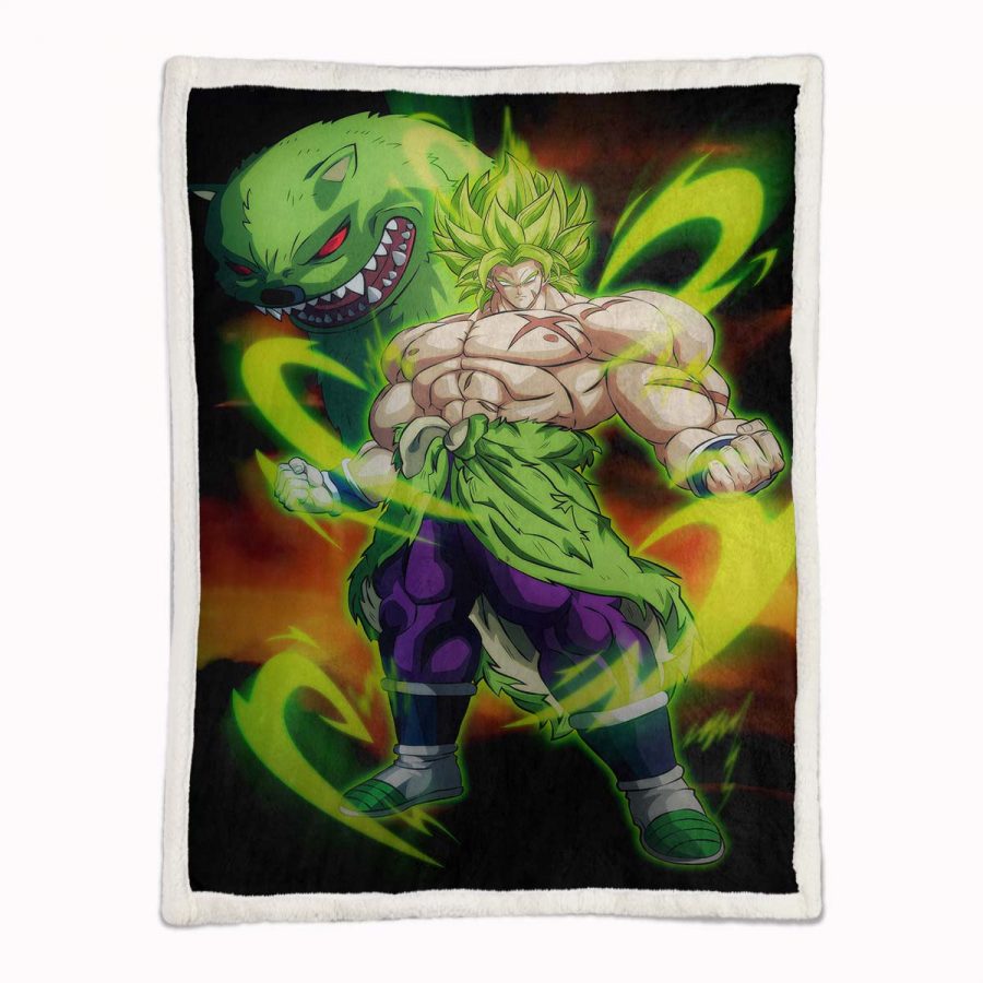 Broly Dragon Ball Z Decke - Fleecedecke – Bild 2