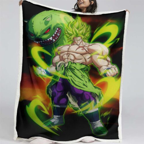Broly Dragon Ball Z Decke - Fleecedecke