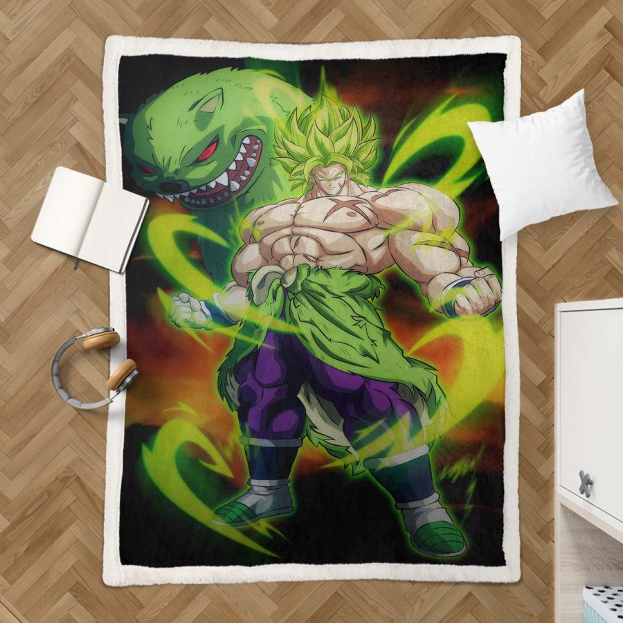 Broly Dragon Ball Z Decke - Fleecedecke – Bild 3