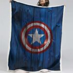 Captain America 02 Decke – Fleecedecke