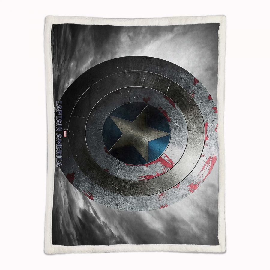 Captain America 03 Decke - Fleecedecke – Bild 2
