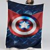 Captain America 08 Decke - Fleecedecke