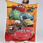 Cars 95 Lightning McQueen und Freunde 03 Decke – Fleecedecke