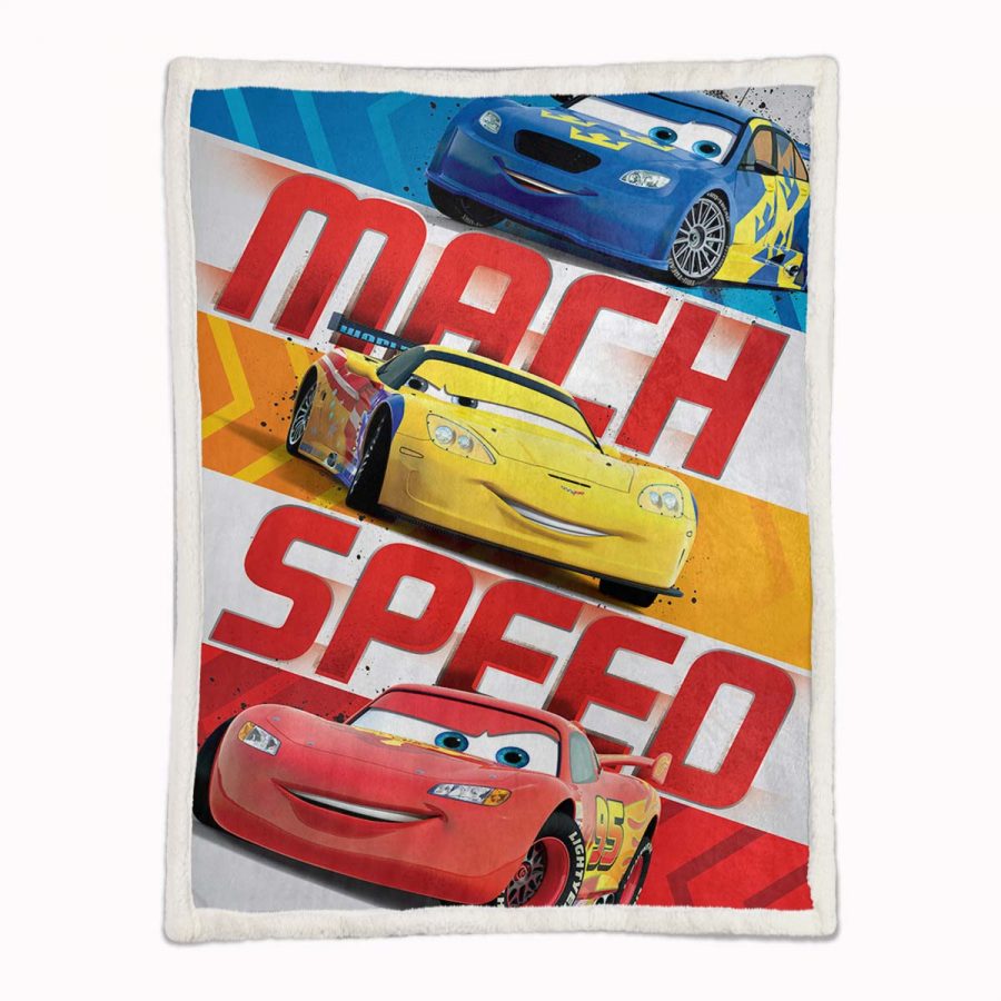 Cars 95 Lightning McQueen und Freunde 08 Decke - Fleecedecke – Bild 2