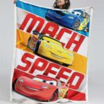 Cars 95 Lightning McQueen und Freunde 08 Decke – Fleecedecke