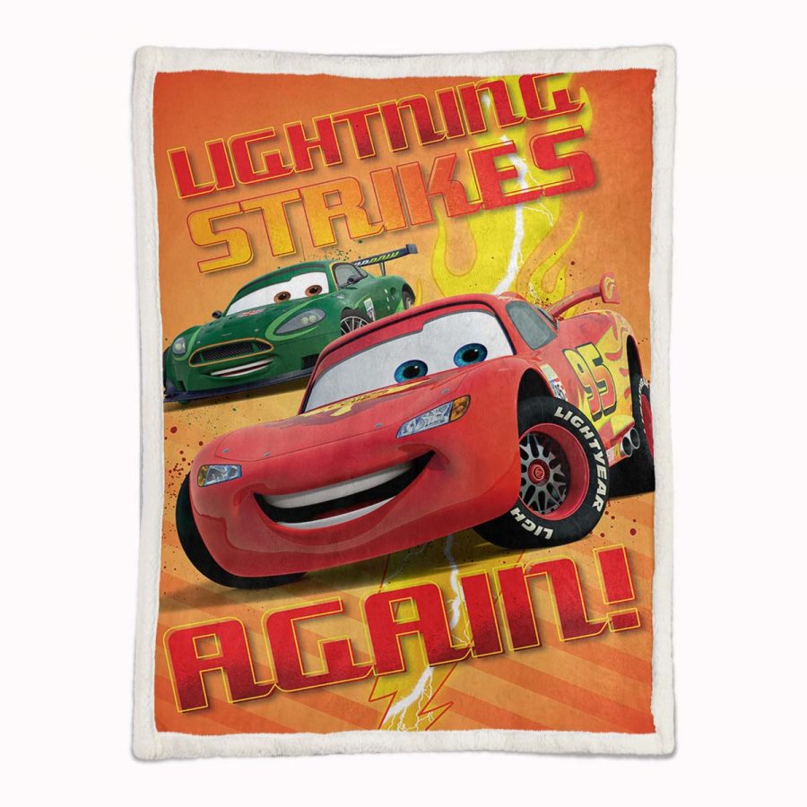 Cars 95 Lightning McQueen und Freunde 09 Decke - Fleecedecke – Bild 2