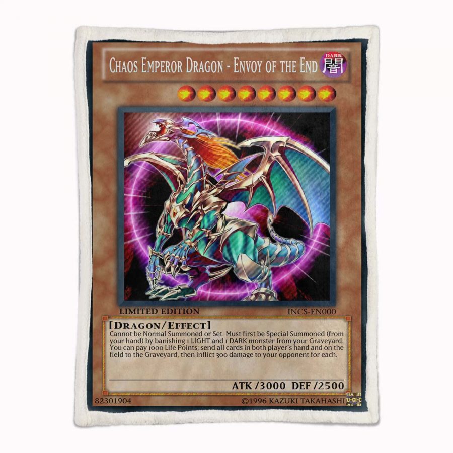 Chaos-Kaiserdrache – Invasion des Chaos Decke - Fleecedecke – Bild 2