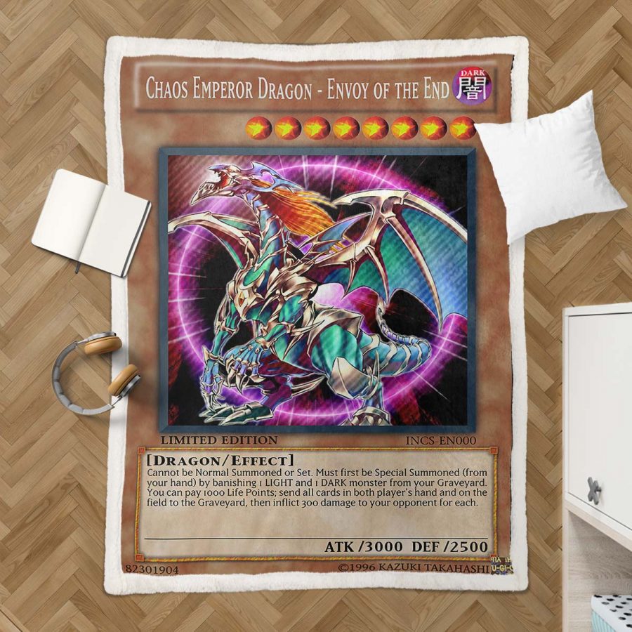 Chaos-Kaiserdrache – Invasion des Chaos Decke - Fleecedecke – Bild 3
